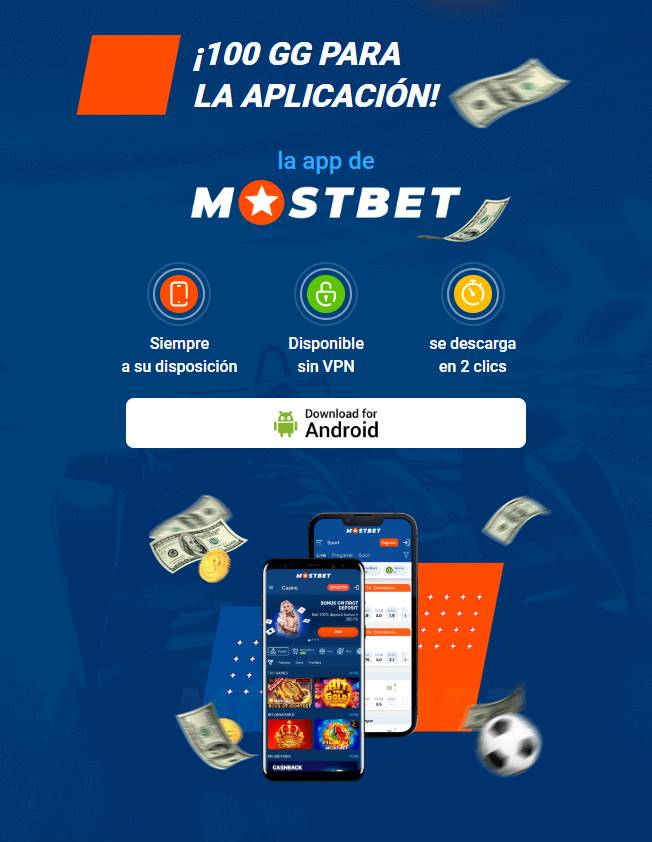 Descargar Mostbet apk para Android — 100 giros gratis